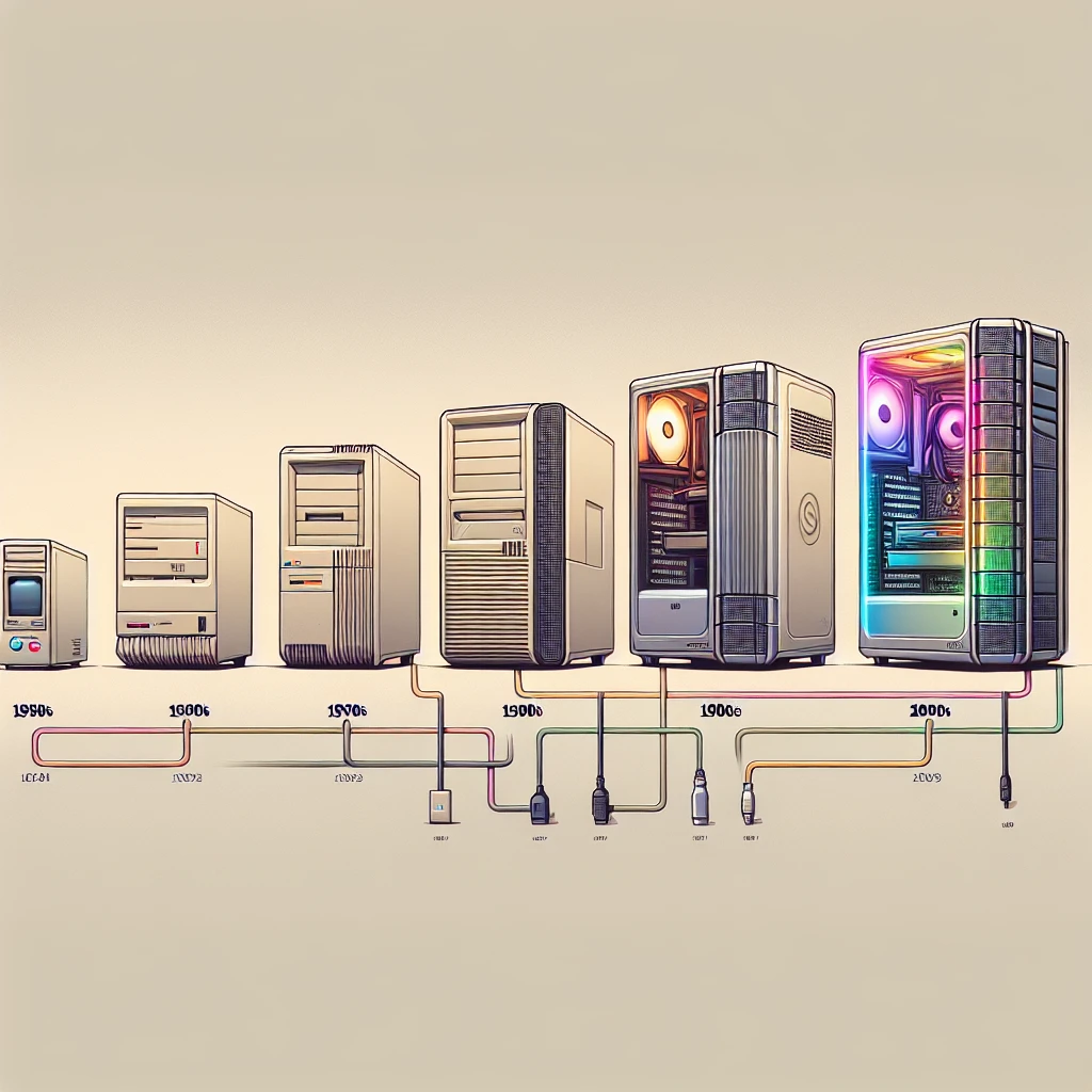 Evolução do Design de Gabinetes de PC